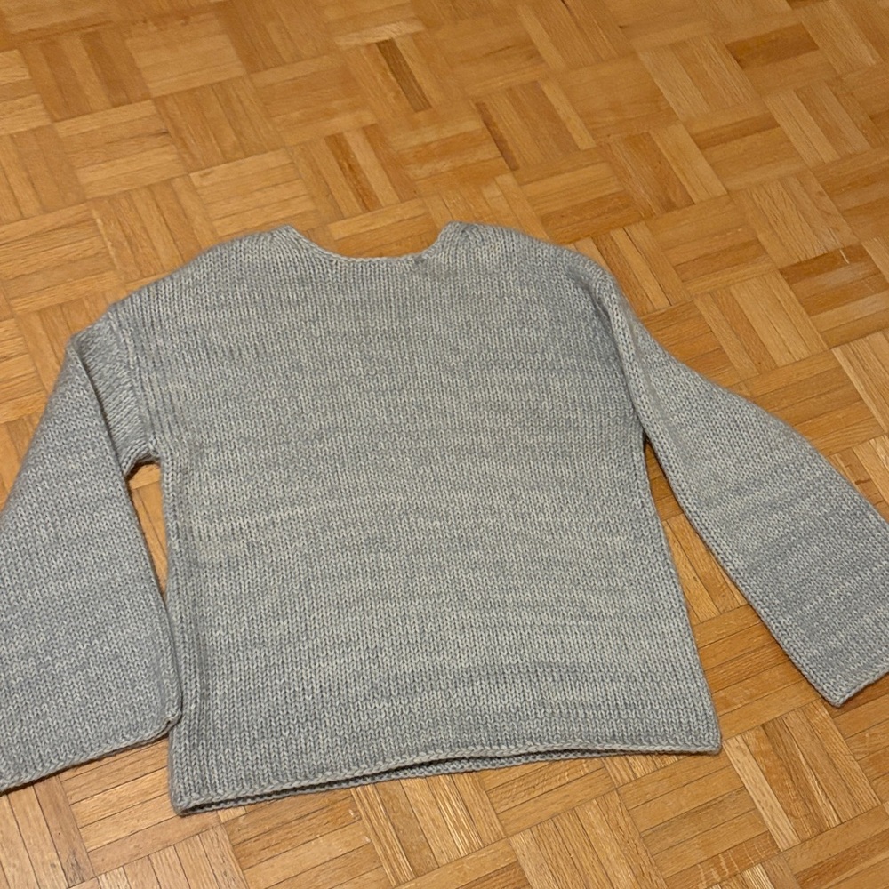 Demylee Gray Knit Sweater